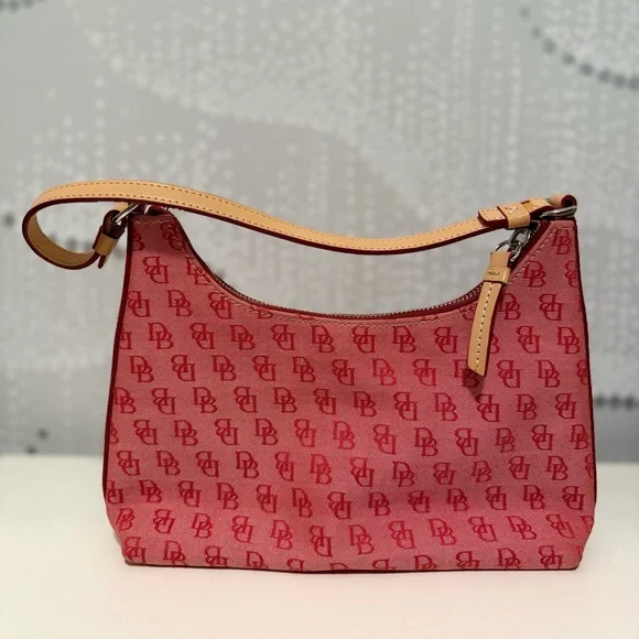NWOT DOONEY & BOURKE MINI SHORT SHOULDER BAG, RED - Picture 5 of 6